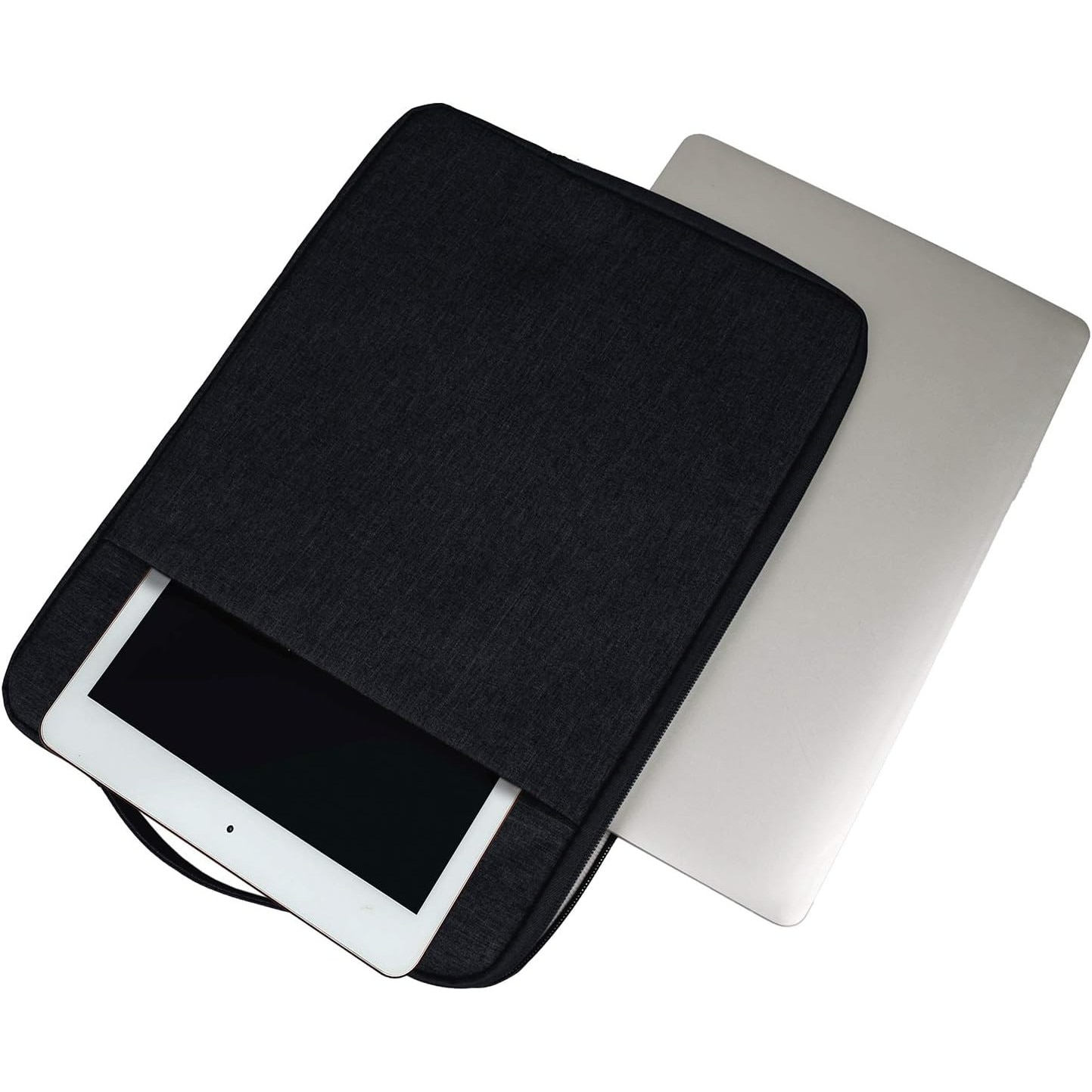 Husa laptop RAINYEAR 15 inch, geanta protectie, neagra