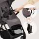 Carucior sport Lionelo Tansi, 0-22 kg, sistem Graveltech, usor, Gri, set complet