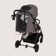Carucior sport Lionelo Tansi, 0-22 kg, sistem Graveltech, usor, Gri, set complet
