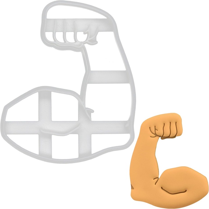 Forma Biceps Indoit pentru Fursecuri - 1 Bucata
