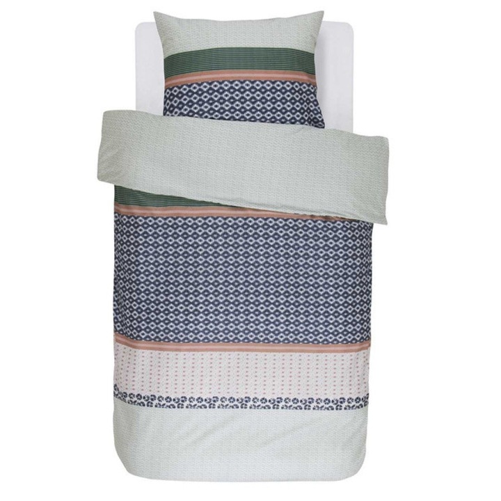 Szatén pamut ágynemű szett, 100% pamut, 140 x 220 cm, Essenza