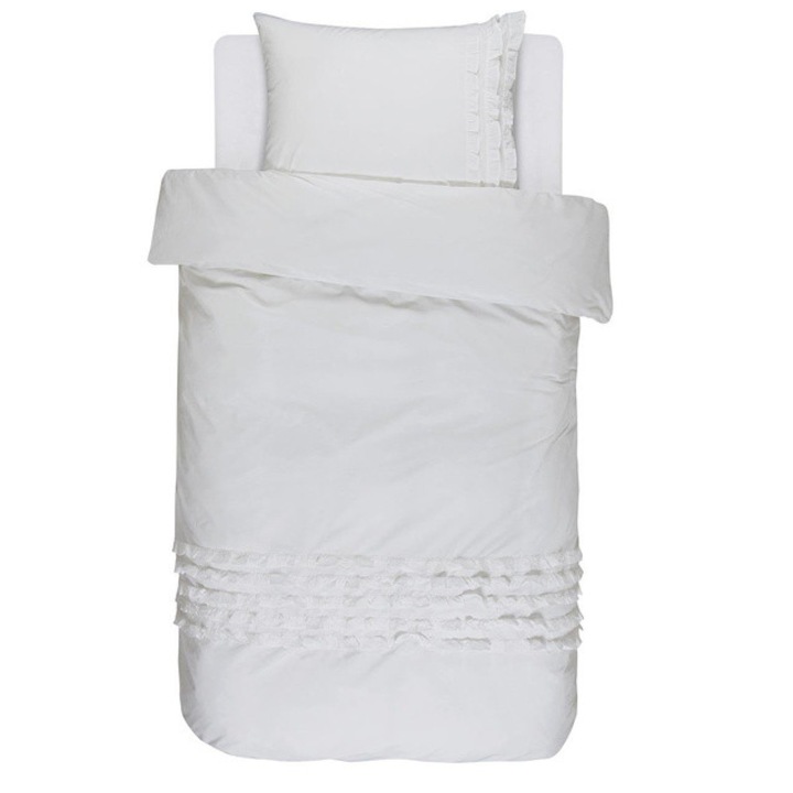 Egyszemélyes pamut ágynemű szett, selyem ágynemű készlet, 100% pamut, 140 x 220 cm, Essenza