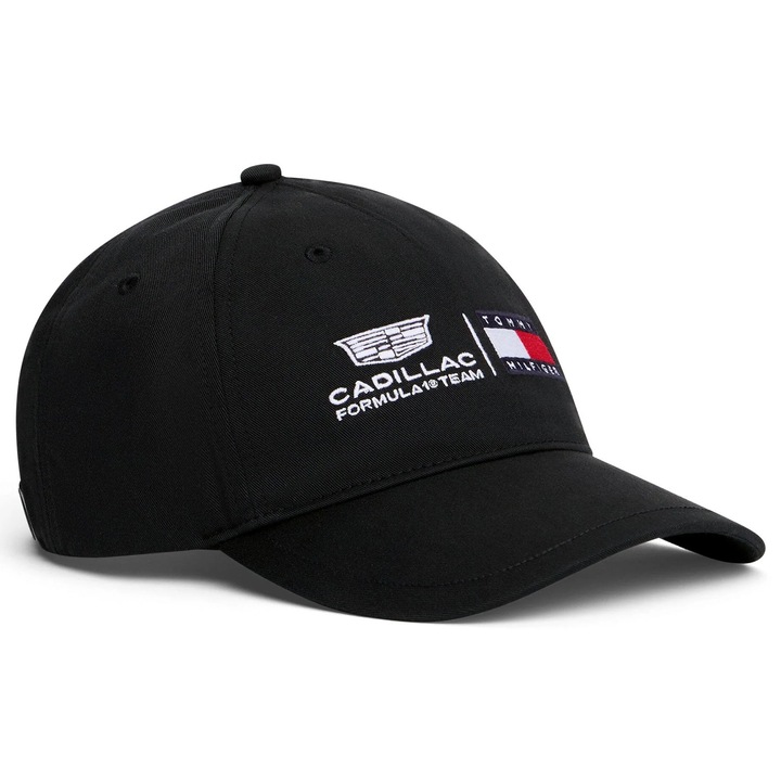 Sapca Cadillac F1 x Tommy Hilfiger Logo 2026, One size, Negru