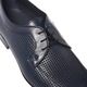 Baldinini, Pantofi de piele cu perforatii, Albastru, 45