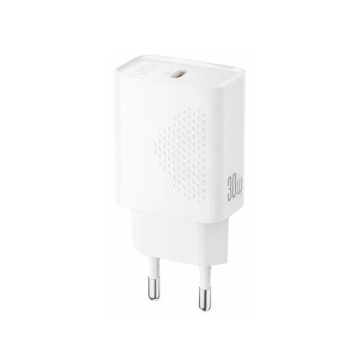 Incarcator XO Design Retea L162 30W 3A 1 x USB-C Alb