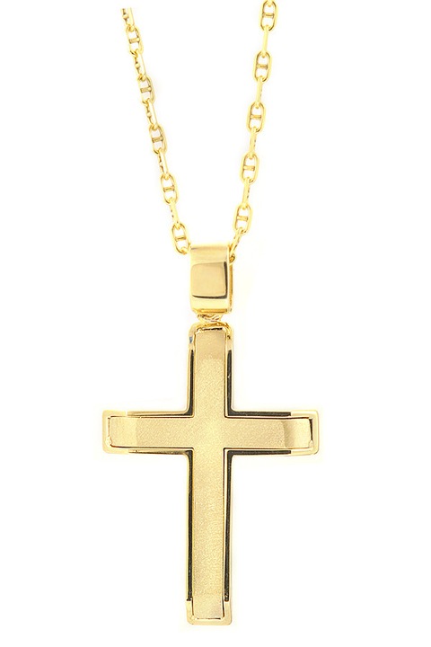 Colier dama, Val'Oro, aur, cu pandantiv, auriu