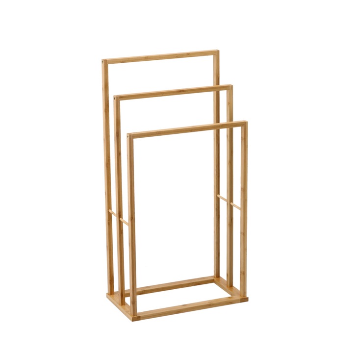 Bambusz törölközőtartó 3 szintes 42 x 24 x 82 cm