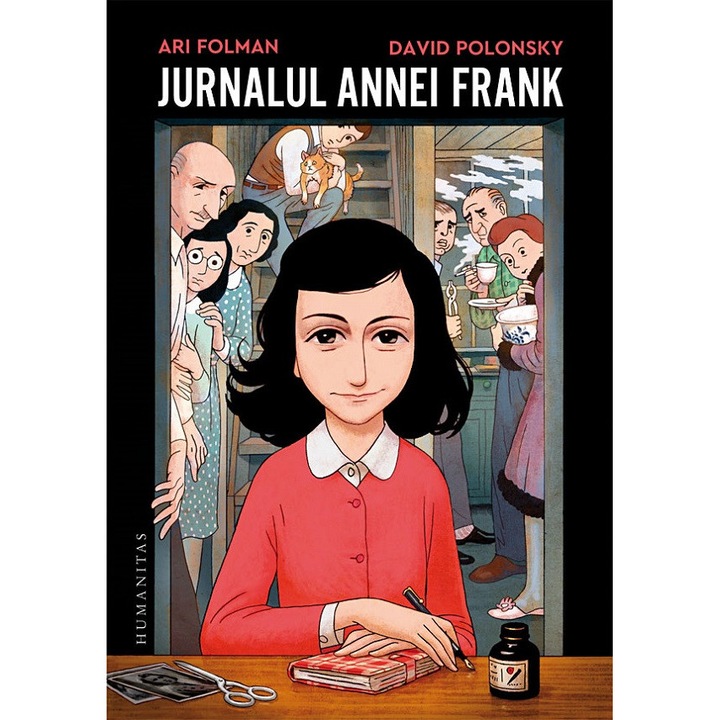 Jurnalul Annei Frank. Adaptare Grafica - Ari Folman, David Polonsky