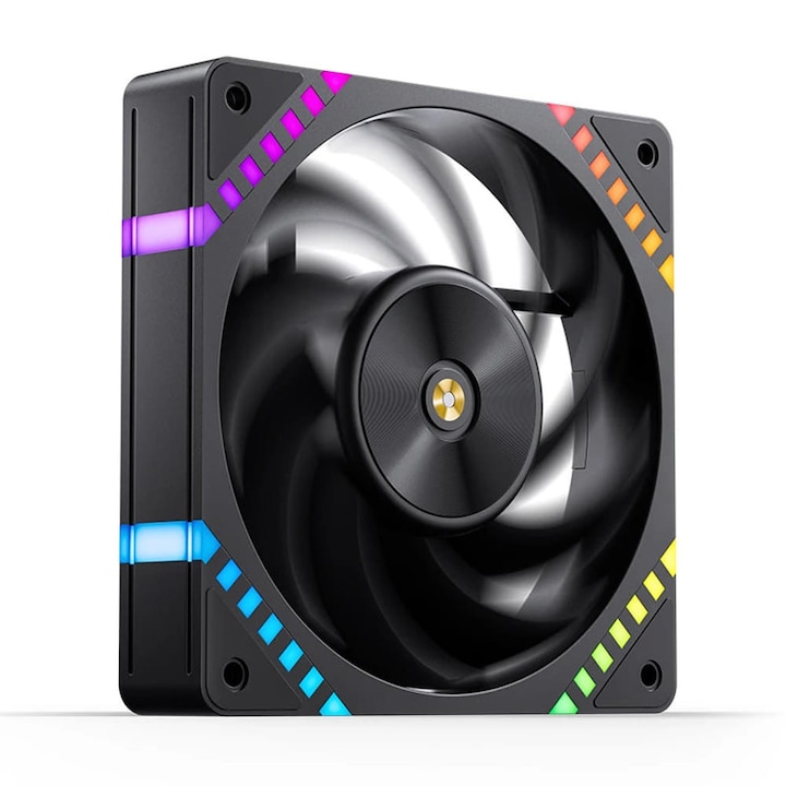 Ventilator Jonsbo HF2-120B 120mm ARGB PWM, 2200RPM, negru
