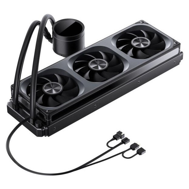 Cooler lichid Jonsbo TH-360 AiO, radiator 360mm, ARGB, negru - eMAG.ro