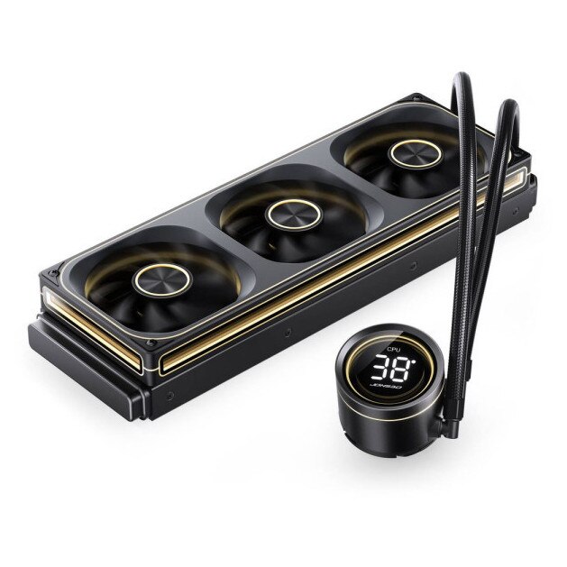Cooler lichid Jonsbo TH-360 AiO, radiator 360mm, ARGB, negru - eMAG.ro