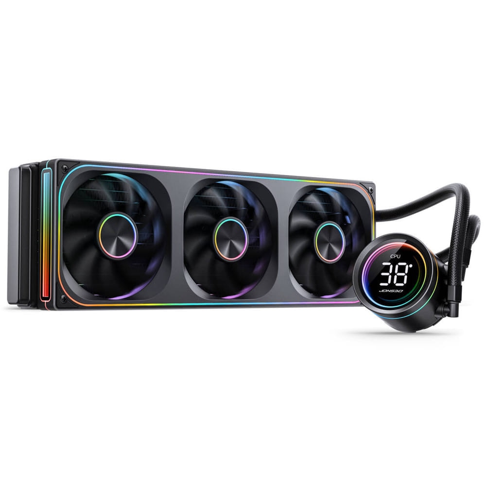 jonsbo TH-360 ARGB 簡易水冷クーラー Cooler lichid Jonsbo TH-360 AiO, radiator 360mm, ARGB, negru - eMAG.ro