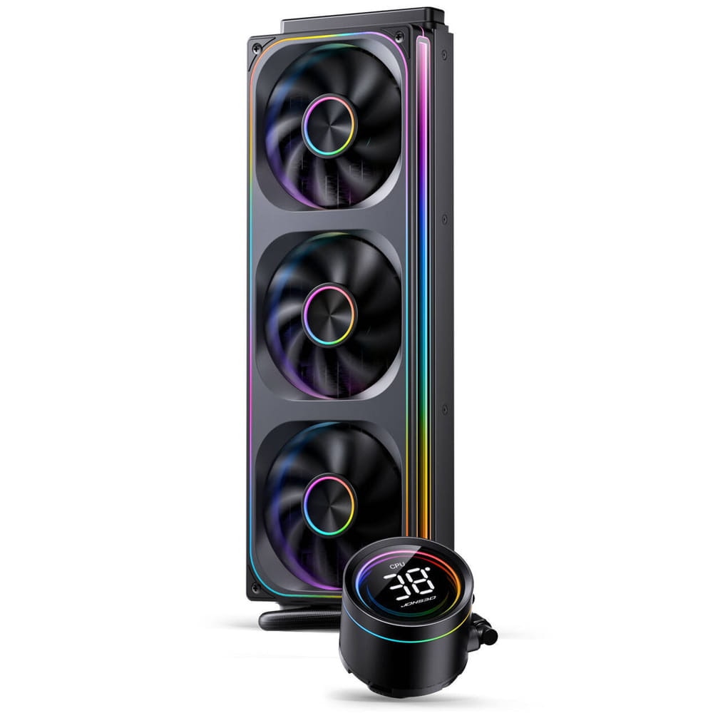 Cooler lichid Jonsbo TH-360 AiO, radiator 360mm, ARGB, negru - eMAG.ro
