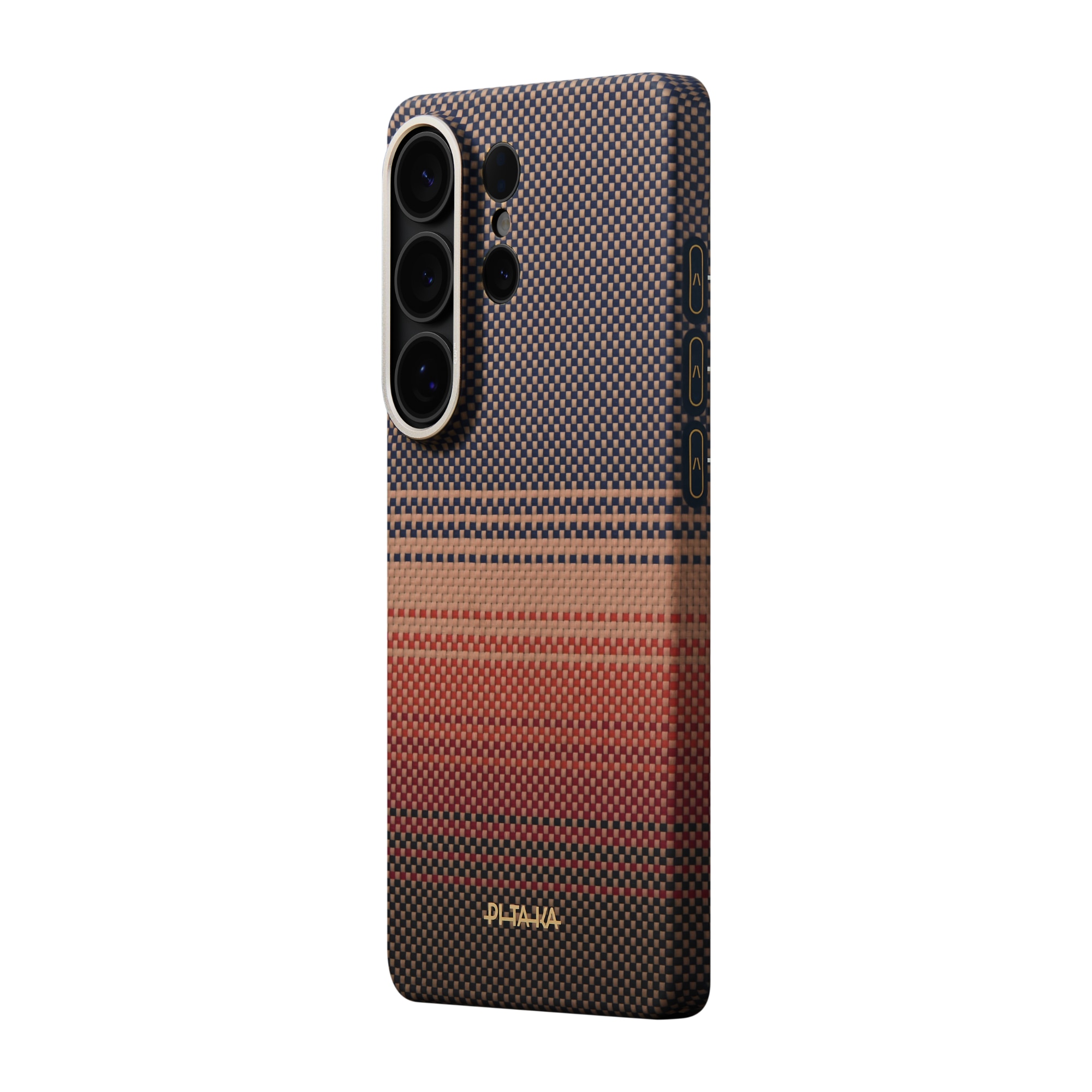 Husă Pitaka pentru Samsung Galaxy S26 Ultra, ultra-subțire Edge, culoare Apus de Soare