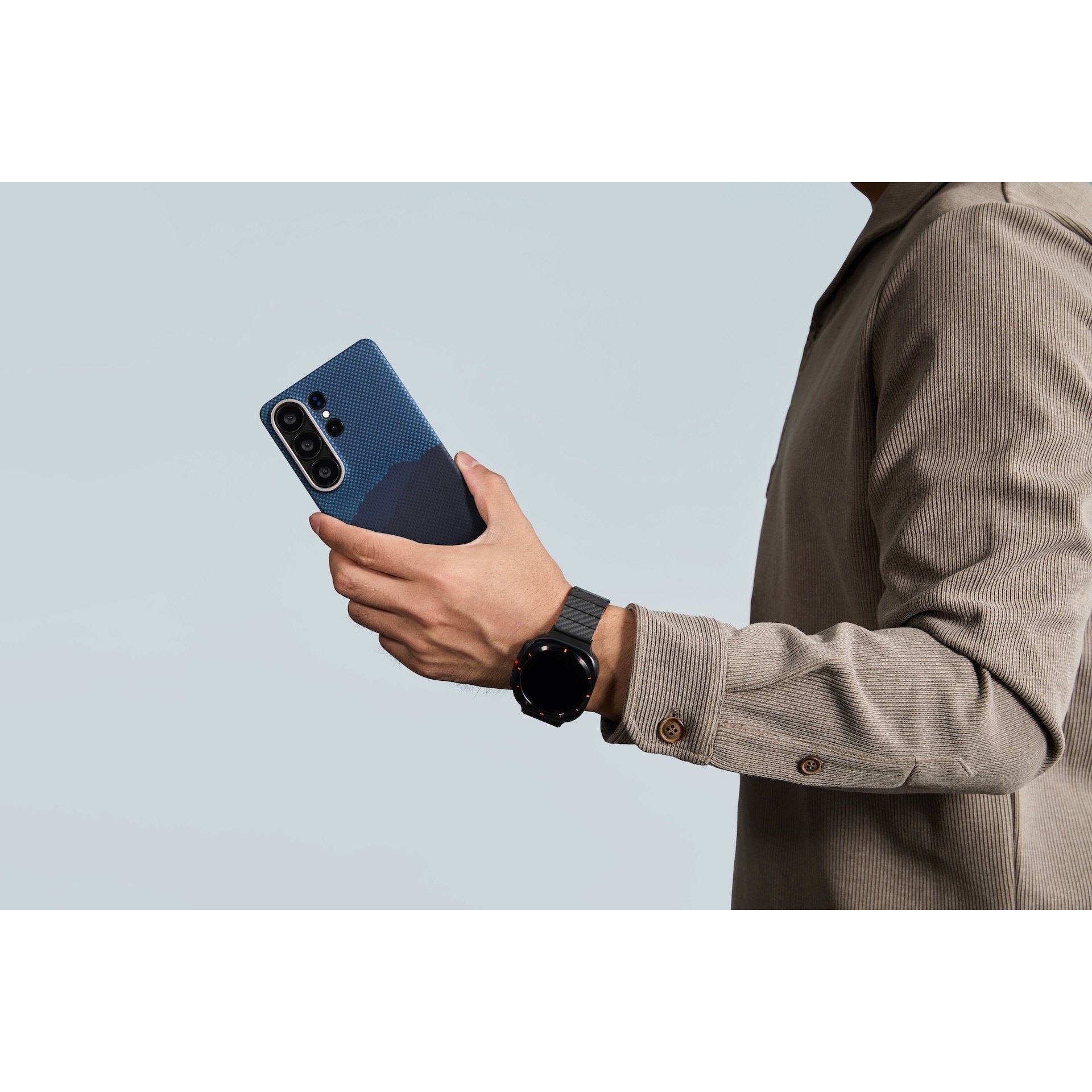 Husa de protectie Pitaka Ultra-Slim Edge Aramida pentru Samsung Galaxy S26 Ultra Over the Horizon