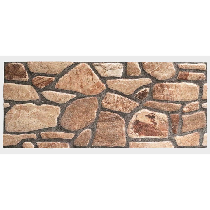 Декоративен панел Q-Home от полистирен, имитация на камък, 921-203, 120x50x2 см