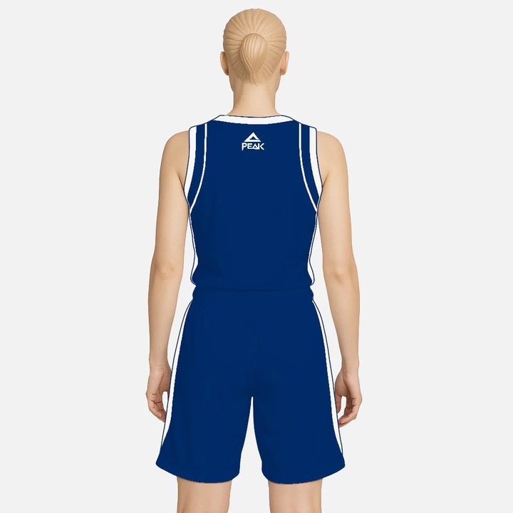 Set maiou/short baschet Dama PeakSport Albastru, Albastru