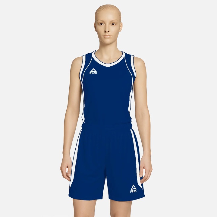 Set maiou/short baschet Dama PeakSport Albastru, Albastru