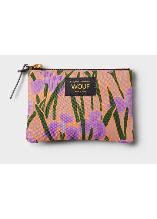 Портфейл за монети с флорален принт Iris