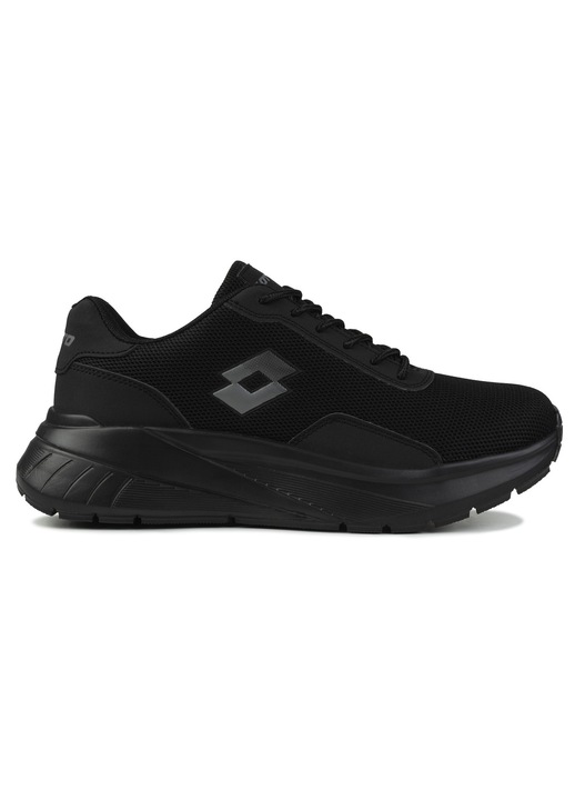 Pantofi sport barbati Lotto, VIGORTIV OC, negru, material sintetic, pentru alergare