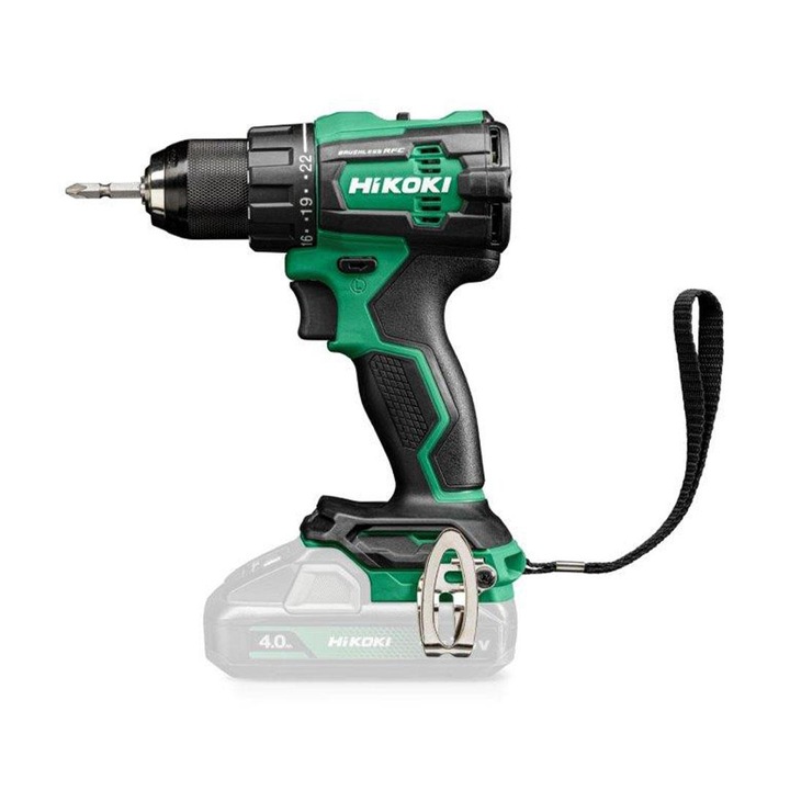 Wiertarko-insurubare HiKOKI DS18DE W4Z 18V 70Nm 2 viteze 1/2'' BODY
