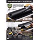 Piele Ecologica Autoadeziva, Imitatie de Piele Naturala, Piele Sintetitca, pentru Reconditionare Canapele, Scaune, Fotolii si Interior Auto, Dimensiune 50 x 135 cm, Material Premium Negru, ORIGINAL DEALS