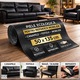 Piele Ecologica Autoadeziva, Imitatie de Piele Naturala, Piele Sintetitca, pentru Reconditionare Canapele, Scaune, Fotolii si Interior Auto, Dimensiune 50 x 135 cm, Material Premium Negru, ORIGINAL DEALS