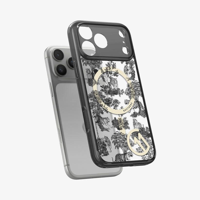 Husa telefon Spigen Ultra Hybrid MagSafe compatibila cu iPhone 17 Pro Max, Nocturne, 304171, plastic