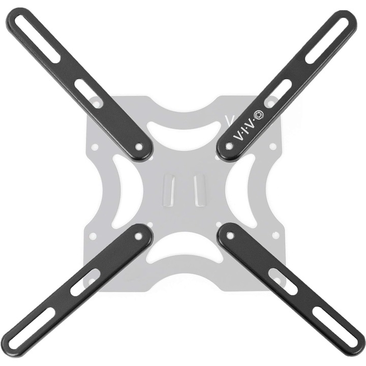 VIVO VESA adapter 32-55 hüvelykes televíziókhoz, 30 kg teherbírás, fekete