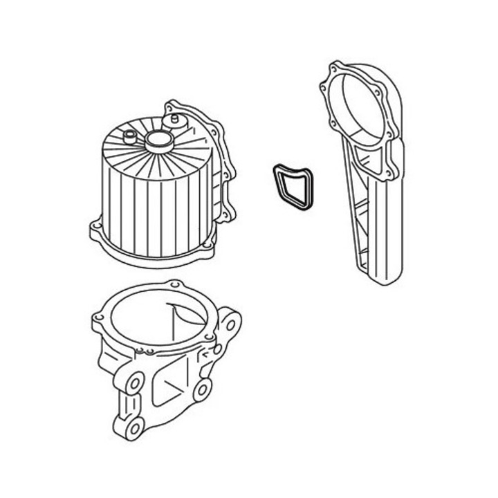 Garnitúra, Motorblokk szellőztetés 444.980 Deutz-Fahr Series 11 Freightliner Argosy/Cascadia/Columbia/Coronado