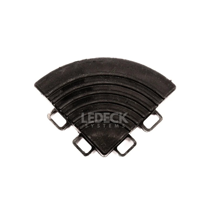 Colt Pardoseala Modulara Plastic PP – NEGRU