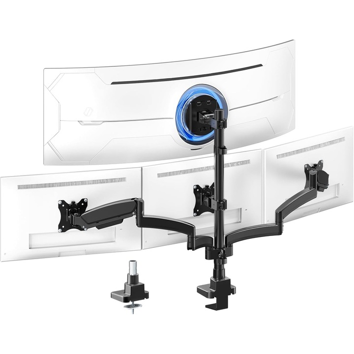 Suport Monitor 4 Monitoare, 80cm, VESA 75/100