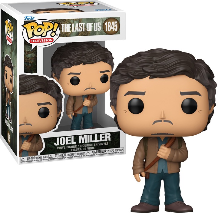 Figurina Funko POP! The Last of Us - Joel Miller, multicolor, 10x15cm
