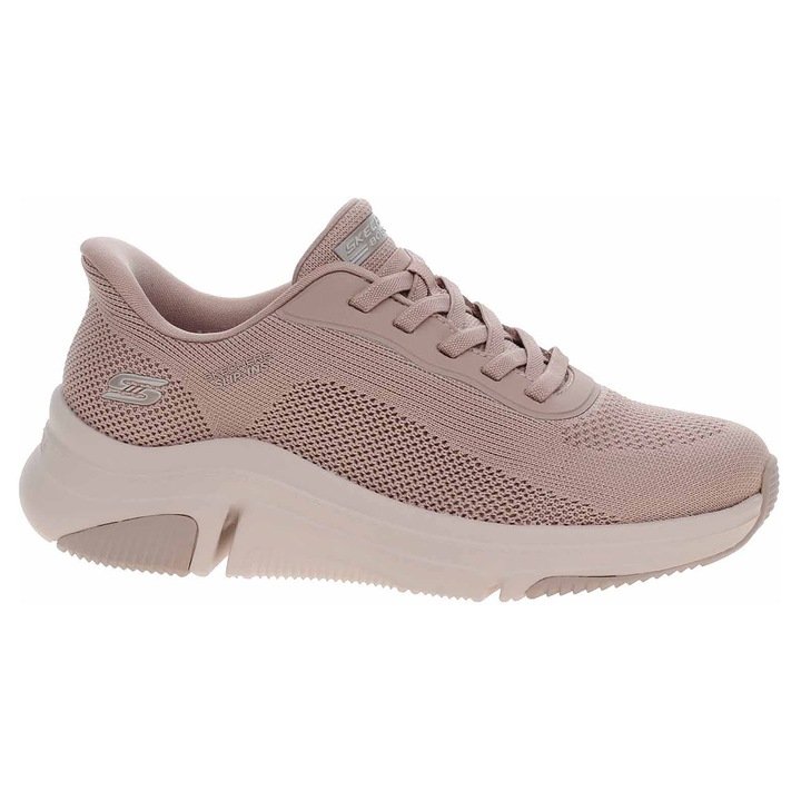 Tenisi dama Skechers BOBS Sport Sparrow Flex, roz, talpa din spuma cu memorie, din, Roz