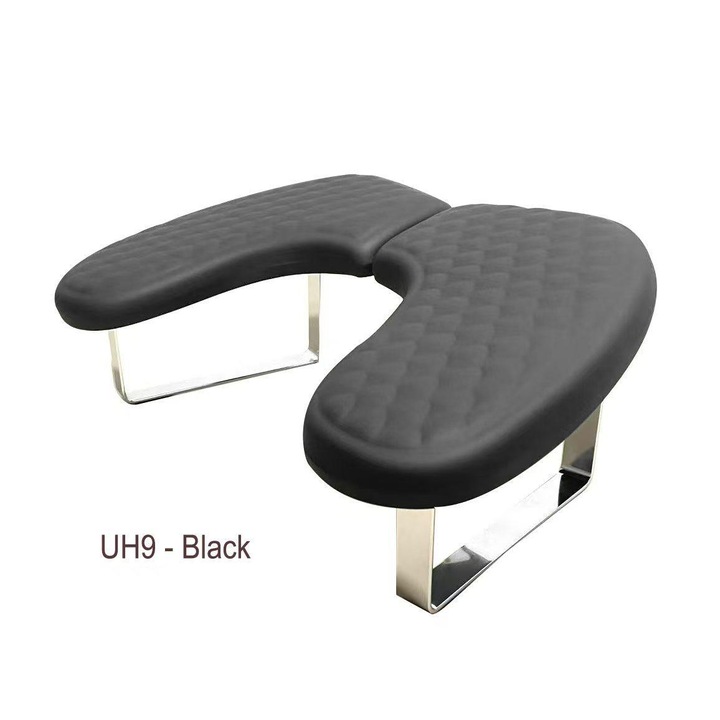 Suport de maini pentru manichiura Global Fashion, UH9, negru, dimensiuni echilibrate