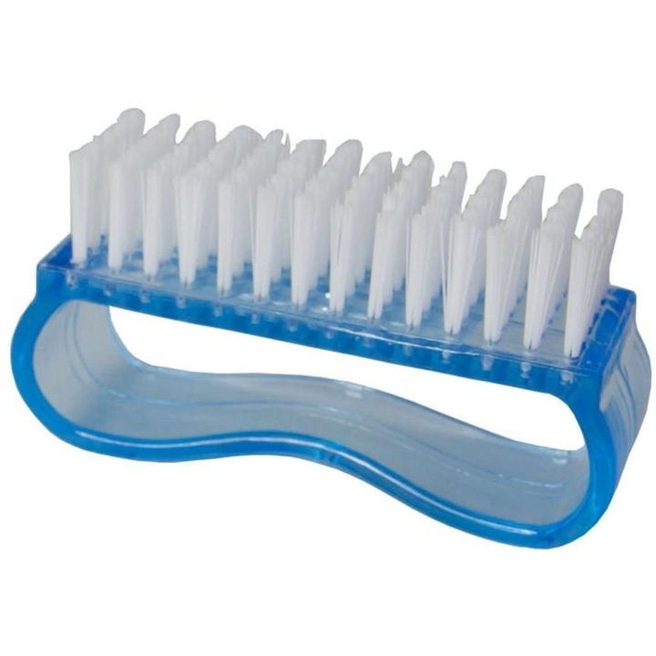 Set 5 x Periuțe pentru Curățat Unghii, Prima, Albastru, 85x25x45mm