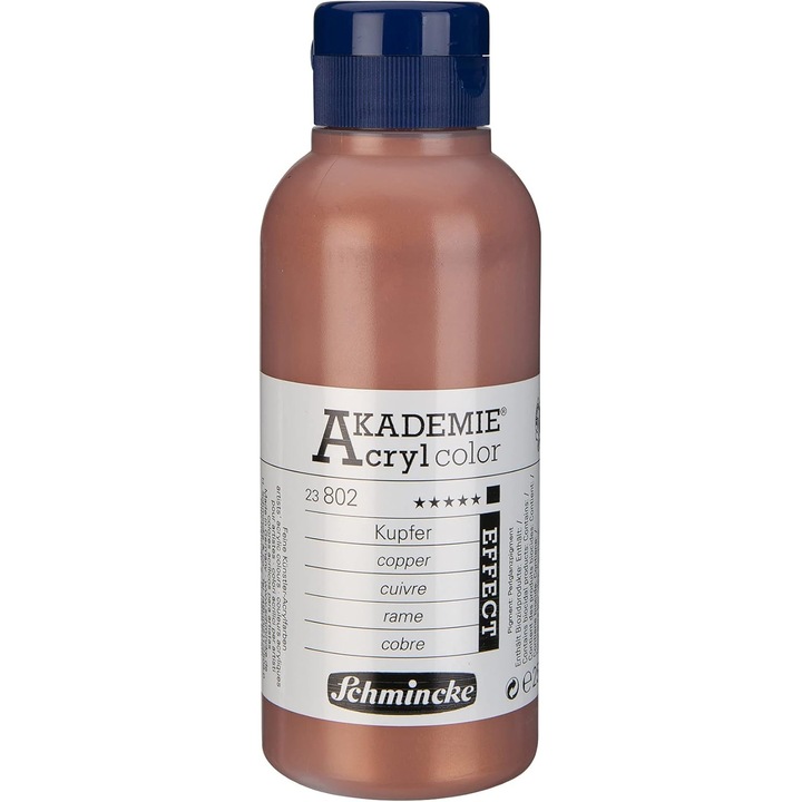 Vopsea Acrilica Schmincke Akademie - Cupru 802, 250ml