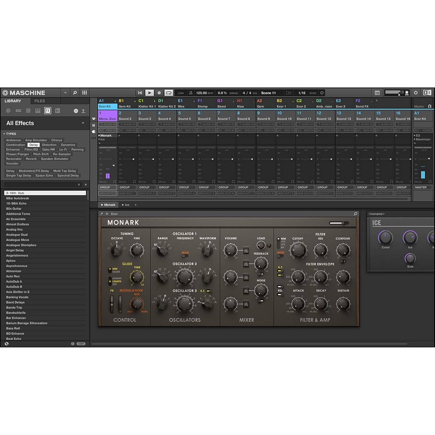 Controller MIDI Native Instruments MASCHINE MK3, 16 Pad-uri RGB, 8