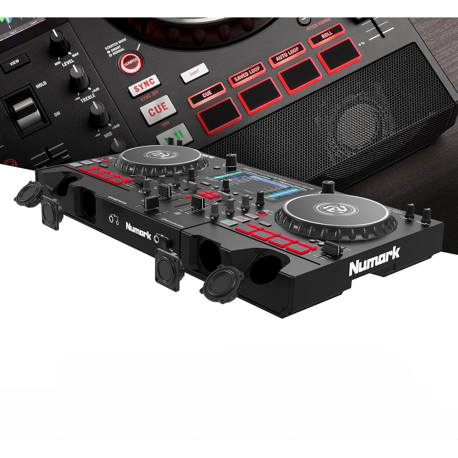 Controler DJ Numark Mixstream Pro+, 2 Decks, Ecran tactil 7
