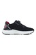 GAP, Pantofi sport din material textil cu garnituri de piele ecologica, Rosu, Alb, Negru, 28 EU