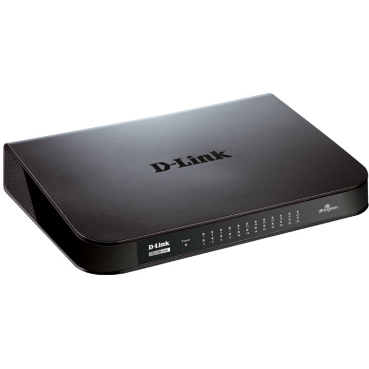 Switch 24 porturi Gigabit Ethernet D-LINK