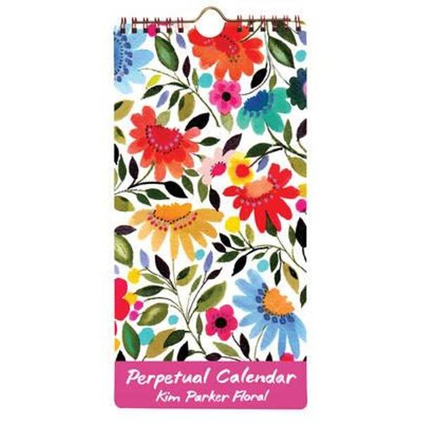 Kim Parker Floral Perpetual Calendar