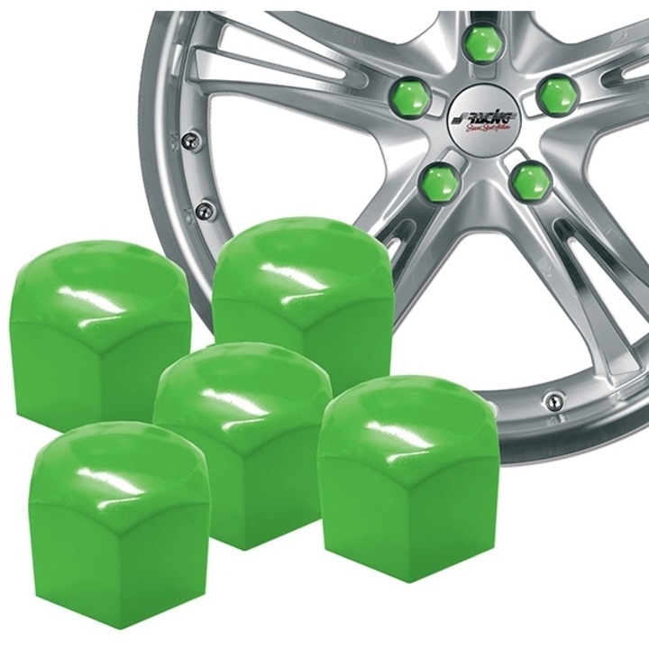 Capace roti Simoni Racing 17 inch, set 20 bucati, verde