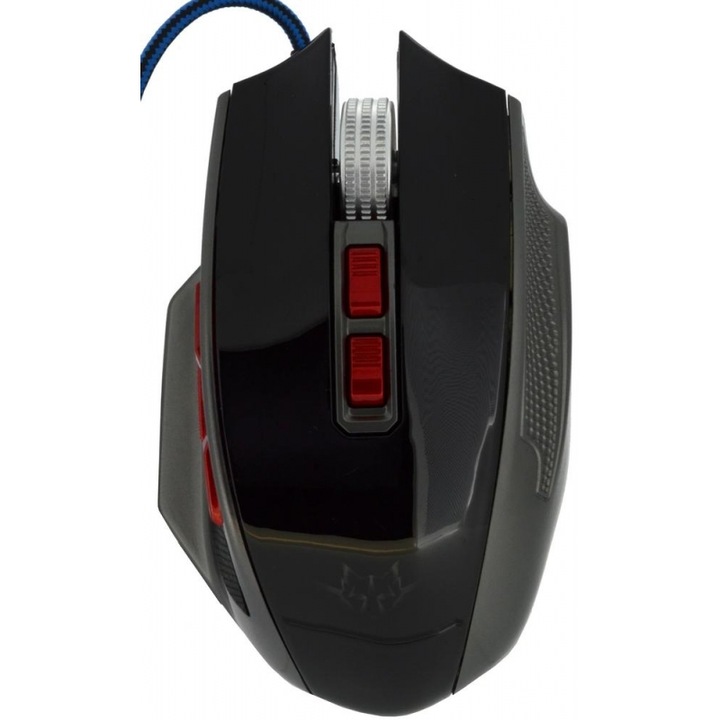 Mouse mecanic de gaming VS Lanhear 9D, 4000 DPI, negru