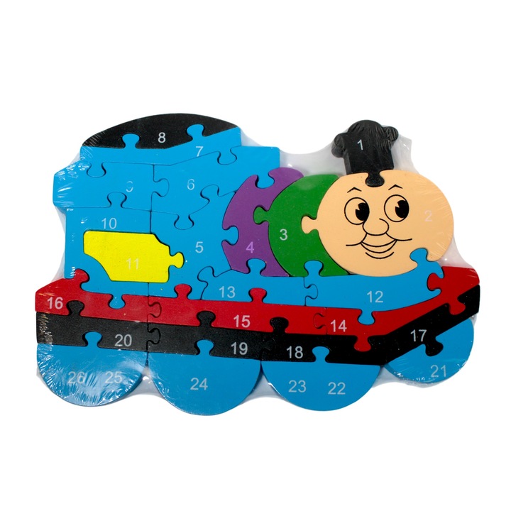 Дървен пъзел 26 части