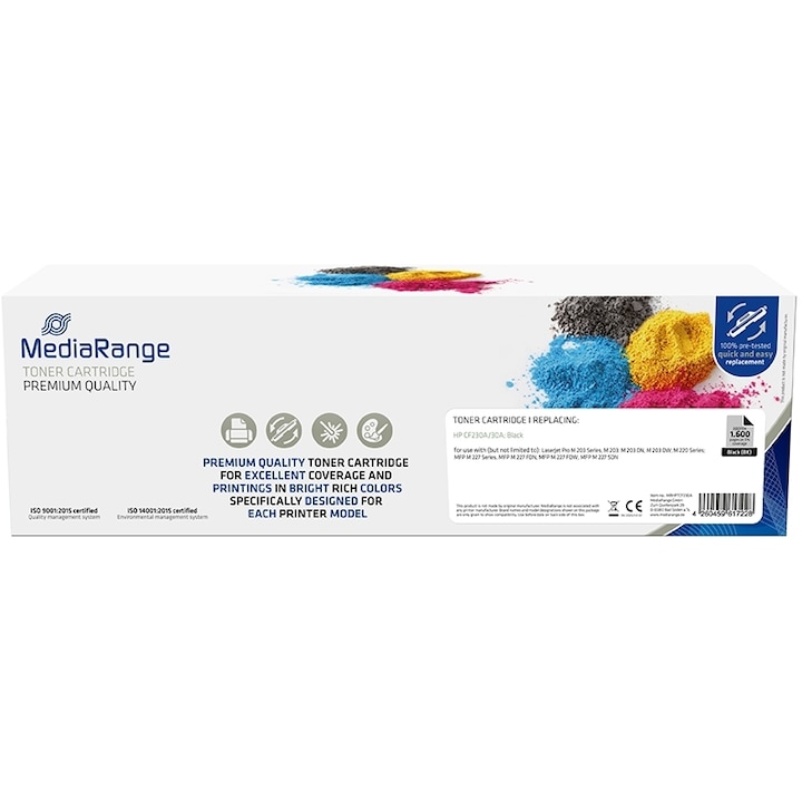 Toner imprimanta laser, galben, set 305A, compatibil cu imprimante HP