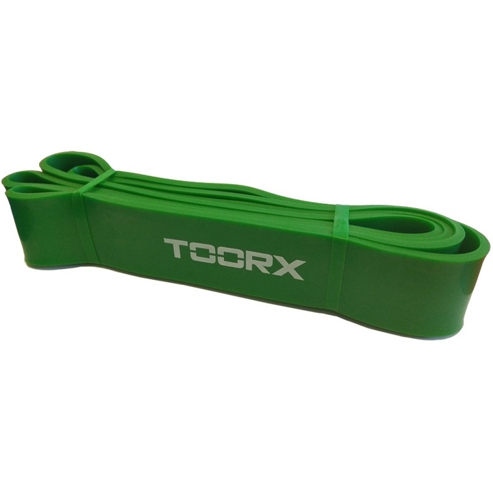 Banda elastica de exercitii Toorx AHF-131, verde, 10-432-155