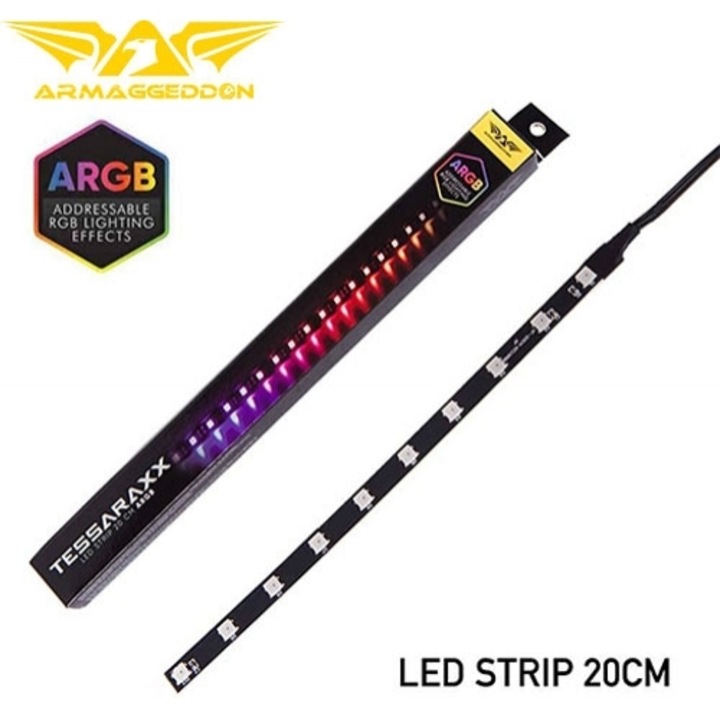 Banda LED 20cm, ARMAGGEDDON