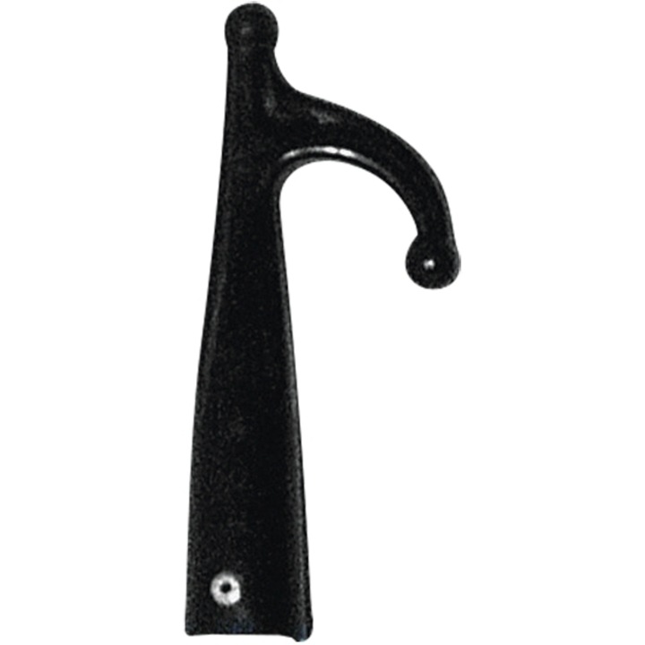 Cap carlig LALIZAS feminin O30 mm, plastic, negru