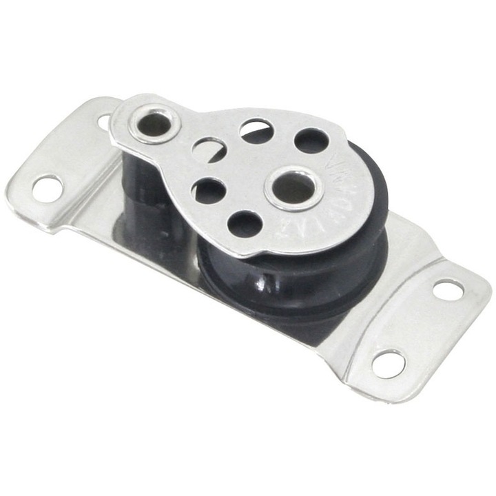 Rola simpla pe baza curbata, Lalizas, 25mm diam, 1x2 1/2 inch